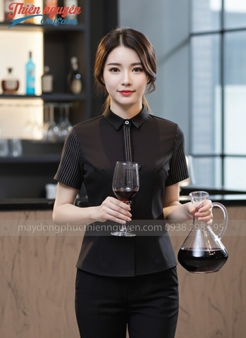 đồng phục nhân viên pha chế