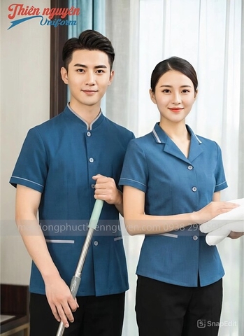 Đồng phục nhân viên tạp vụ khách sạn