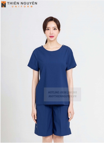 mẫu đồng phục spa hàn quốc