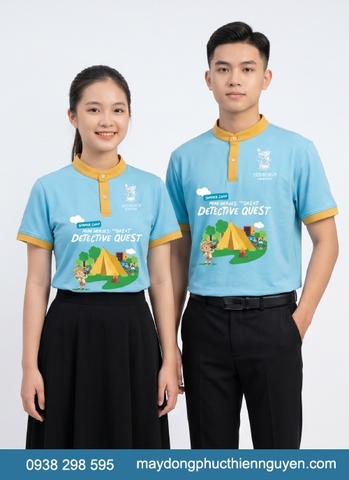 Bộ đồng phục học sinh tường Sedbergh Vietnam - BCIS, áo thun mang đậm tính thể thao hiện đại phối với quần và chân váy màu đen thanh lịch