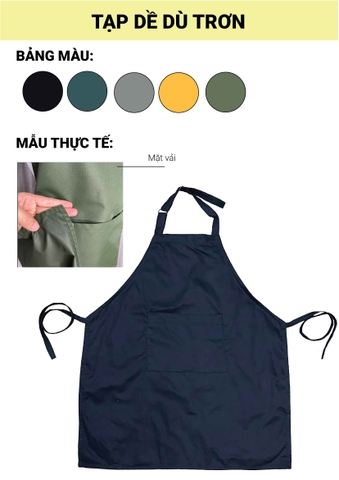 tạp dề chống thấm nước
