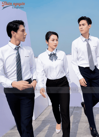 May áo sơ mi đồng phục