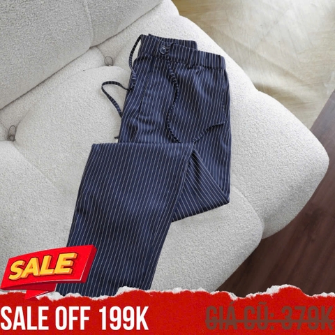 Quần dài nam vải kate spandex cao cấp co dãn, thoáng mát, sang trọng Stripe Pants AMANLAB