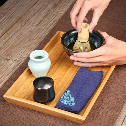 Sét 9 Dụng Cụ Khuấy Martra Trà Xanh - [ PHONG CÁCH NHẬT BẢN ]