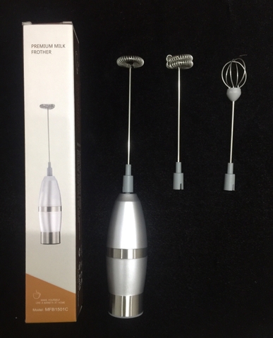 Máy Đánh Trứng, Tạo Bọt Sữa,Cafe Cầm Tay 3 Trong 1 Inox Cao Cấp #304