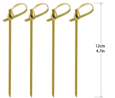 Sét 100 Gim Cocktai Hình Nơ [ Kích Thước 12cm ]