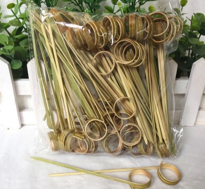 Sét 100 Gim Cocktai Hình Đuôi Heo [ Kích Thước 12cm ]