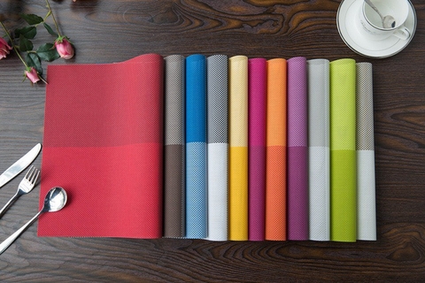 Combo 5 Miếng Lót Bàn Ăn Cao Cấp W03 [ 30cm x 45cm ]