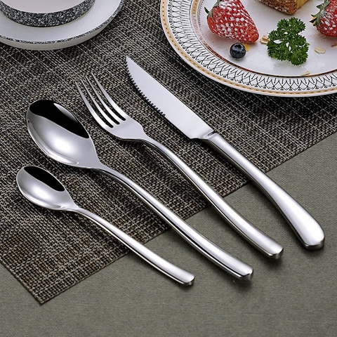 Bộ Dao Muỗng Nĩa Inox Cao Cấp [ Thép Không Gỉ ]