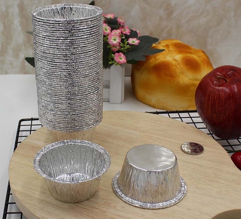 Khuôn Giấy Bạc Nướng Bánh Đa Năng [ Kích Thước: 8cm x 3.5cm x 5.4cm ]