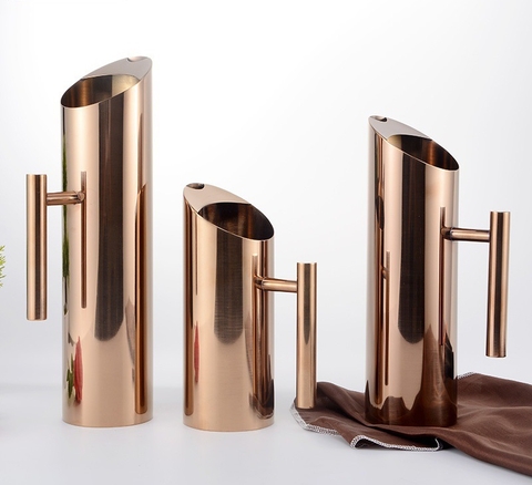 Bình Inox Hình Trụ Đa Năng [ Thép Không Gỉ ]- Copper