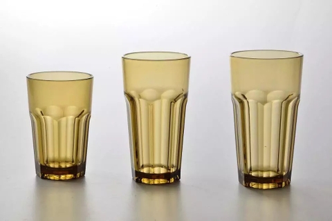 Ly Nhựa Cao Cấp Màu Trà [ Dung Tích : 310ml ]