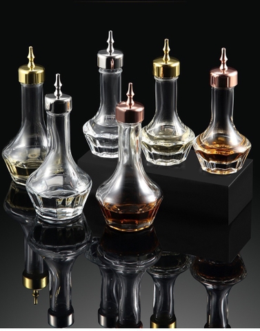 Chai Đựng Bitter Tròn Nút Vặn Inox [ Dung Tích: 50ml ]