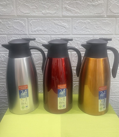 Bình Inox #304 Cao Cấp Giữ Nhiệt [ Nhiều Màu Sắc ] _ Dung Tích : 1.5 Lít & 2 Lít