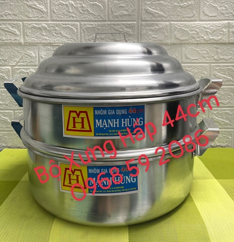 Xửng Nhôm Hấp Mạnh Hùng [ Kích Thước: 44cm ] -[ HÀNG VIỆT NAM ]