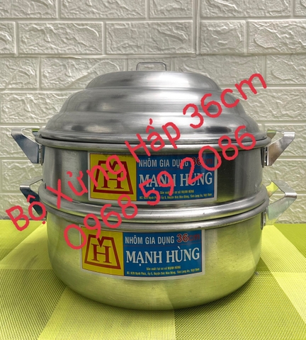Xửng Nhôm Hấp Mạnh Hùng [ Kích Thước: 36cm ] -[ HÀNG VIỆT NAM ]