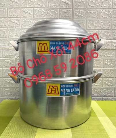 Chõ Hấp Xôi _ Đồ Hấp Xôi Nhôm Mạnh Hùng [ Kích Thước: 44cm ] _ HÀNG VIỆT NAM
