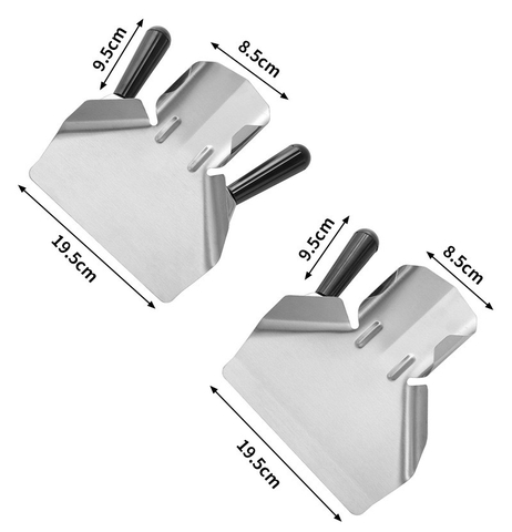 Xẻng Xúc Khoai Tây _ Bắp Rang Bơ [ 1 Tay & 2 Tay ]