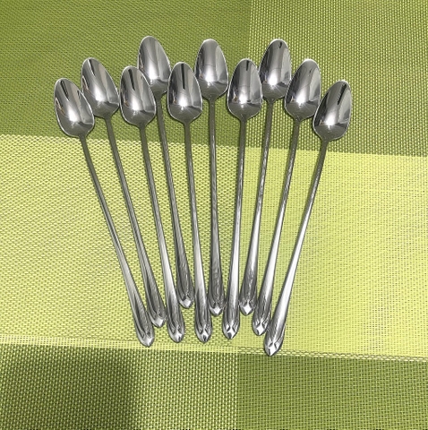 Muỗng Đá Chanh Inox #304 Cán Kim Cương [ Kích Thước: 2.8cm x 20.8cm