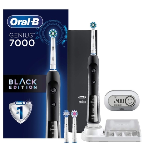Bàn chải điện Oral-B Pro 7000 Smartseries - Đen