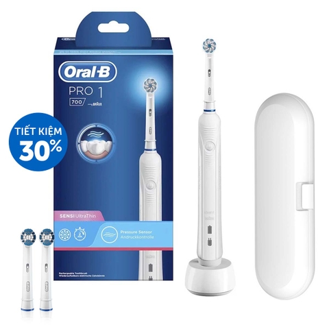 Bàn chải điện Oral-B Pro 1 700 Bundle