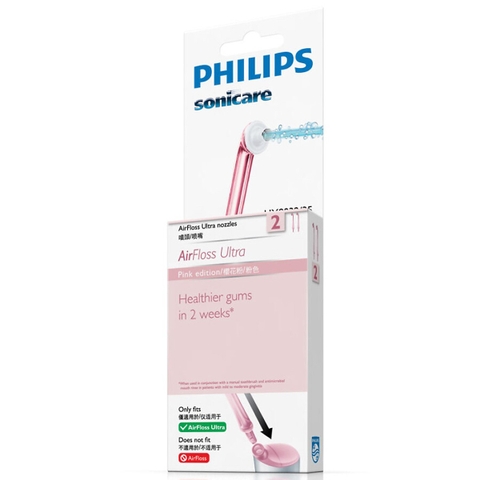 Đầu tăm nước thay thế Philips Sonicare Airfloss Ultra- Set 2 chiếc