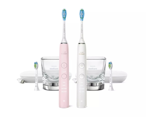 Set đôi bàn chải điện Philips Sonicare DiamondClean 9000