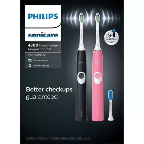 Combo 2 chiếc Philips Sonicare ProtectiveClean 4300