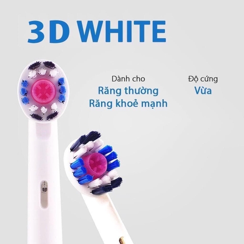 Đầu bàn chải điện Oral-B 3D White