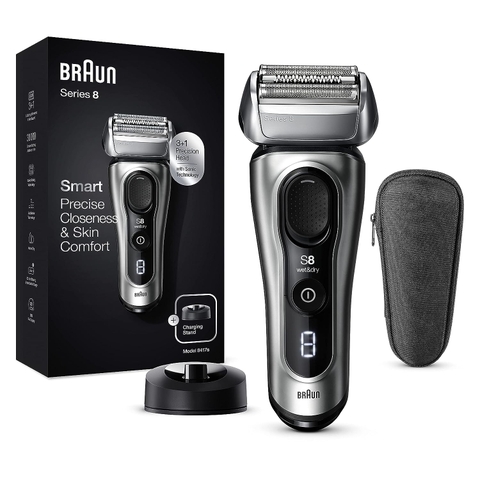 Máy cạo râu Braun Series 8 8417s (Silver)