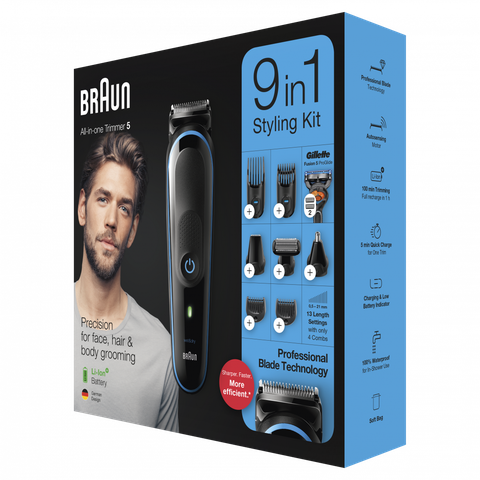 Tông đơ cắt tóc Braun 9-in-1