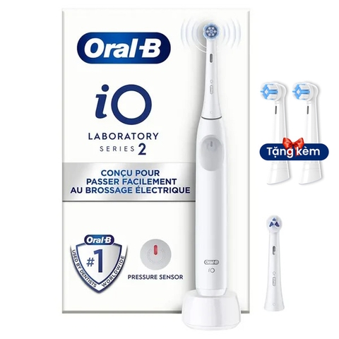 Bàn chải điện Oral-B iO Series 2 Lab (Kèm 4 đầu bàn chải thay thế)