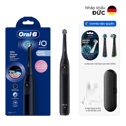 Bàn chải điện Oral-B iO Series 2 (Kèm 3 đầu bàn chải thay thế)