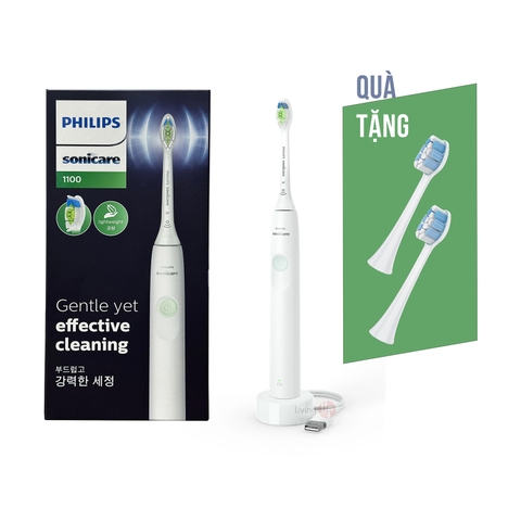 Bàn chải điện Philips Sonicare 1100 Series 2025 HX3641/41