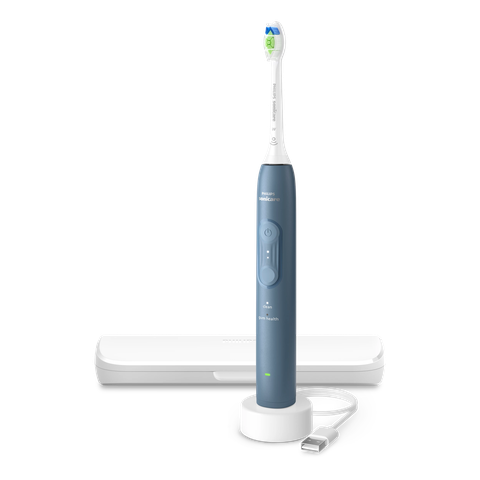 Bàn chải điện Philips Sonicare 4100 (New Gen 2026) - Value Starter Set (Xanh dương)