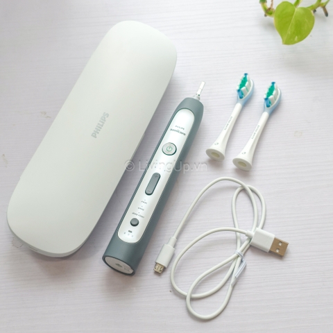 Bàn chải điện Philips Sonicare Flexcare Platium HX9120 hàng trưng bày