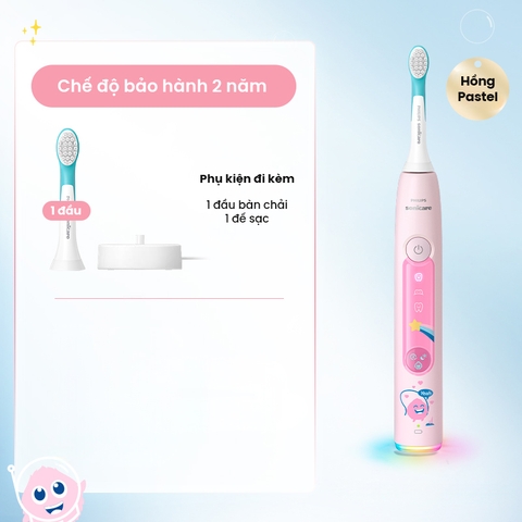 Bàn chải điện trẻ em Philips Sonicare For Kids HX5232 (từ 3 tới 15 tuổi)