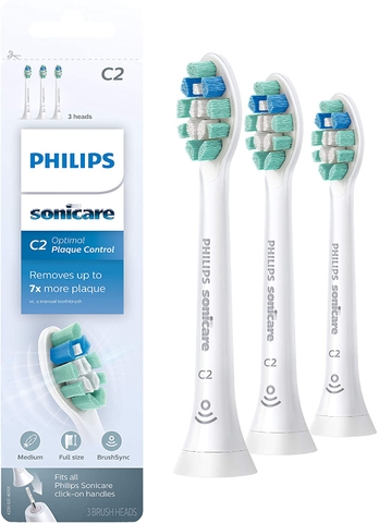 Đầu thay bàn chải điện Philips Sonicare C2 Full Set 3 Chiếc