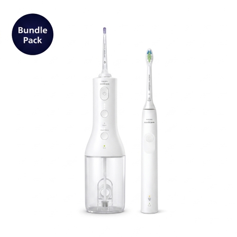 Combo Philips Sonicare 3100 & Power Flosser – Deep Clean Set