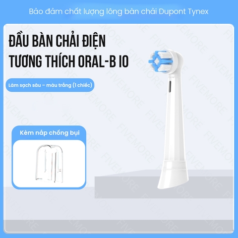 Đầu thay thế cho bàn chải điện Oral-B iO Series - Hàng Phụ Kiện