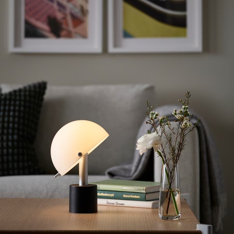 Đèn bàn trang trí phòng ngủ phòng khách IKEA NODMAST