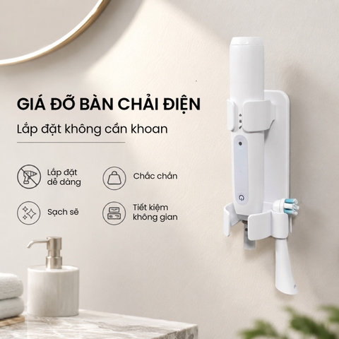 Giá đỡ bàn chải điện thế hệ mới cho Oral-B iO Series - Ver 2