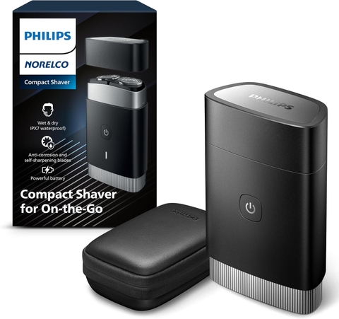 Máy cạo râu du lịch cao cấp Philips Compact Shaver On-the-Go