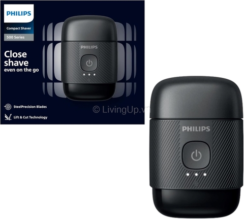 Máy cạo râu du lịch cao cấp Philips Compact Shaver 500 Series S591/05