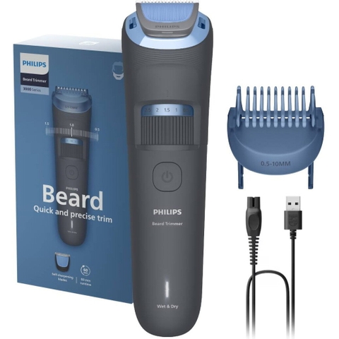 Tông đơ tỉa râu Philips Beard Trimmer 3000 Series BT3617/15