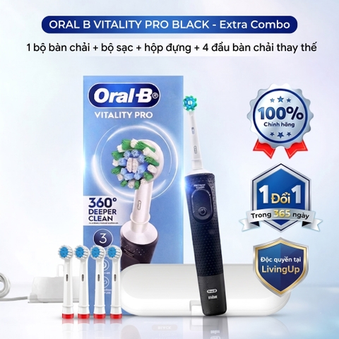 Bàn chải điện Oral-B Vitality Pro 2026 Extra Combo