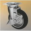 Rubber Caster: Swivel With Stopper Φ150