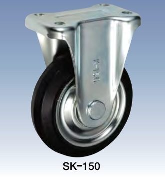 Rubber Caster: Fixed Φ150