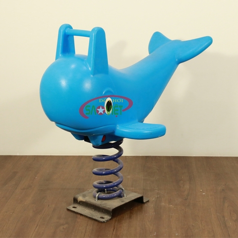 [HÀNG CHÍNH HÃNG] Thú nhún lò xo cho bé Cá Voi S12N20