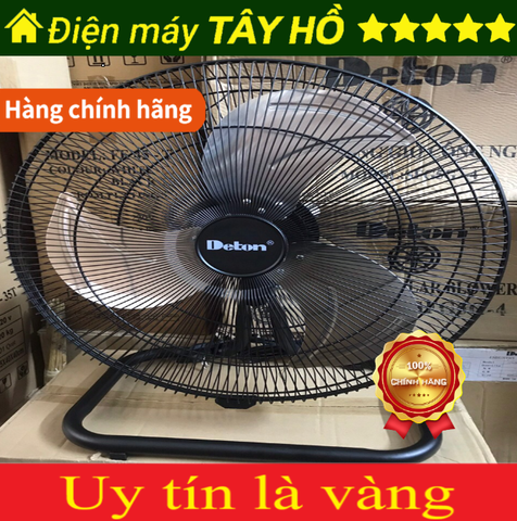 [HÀNG CHÍNH HÃNG] Quạt sàn Deton CFDV-45G / CFDV45G = FE45-T loại sơn đen (có tuốc năng)